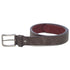 Cintura marrone con logo in metallo Carrera Jeans, Brand, SKU b532000222, Immagine 0